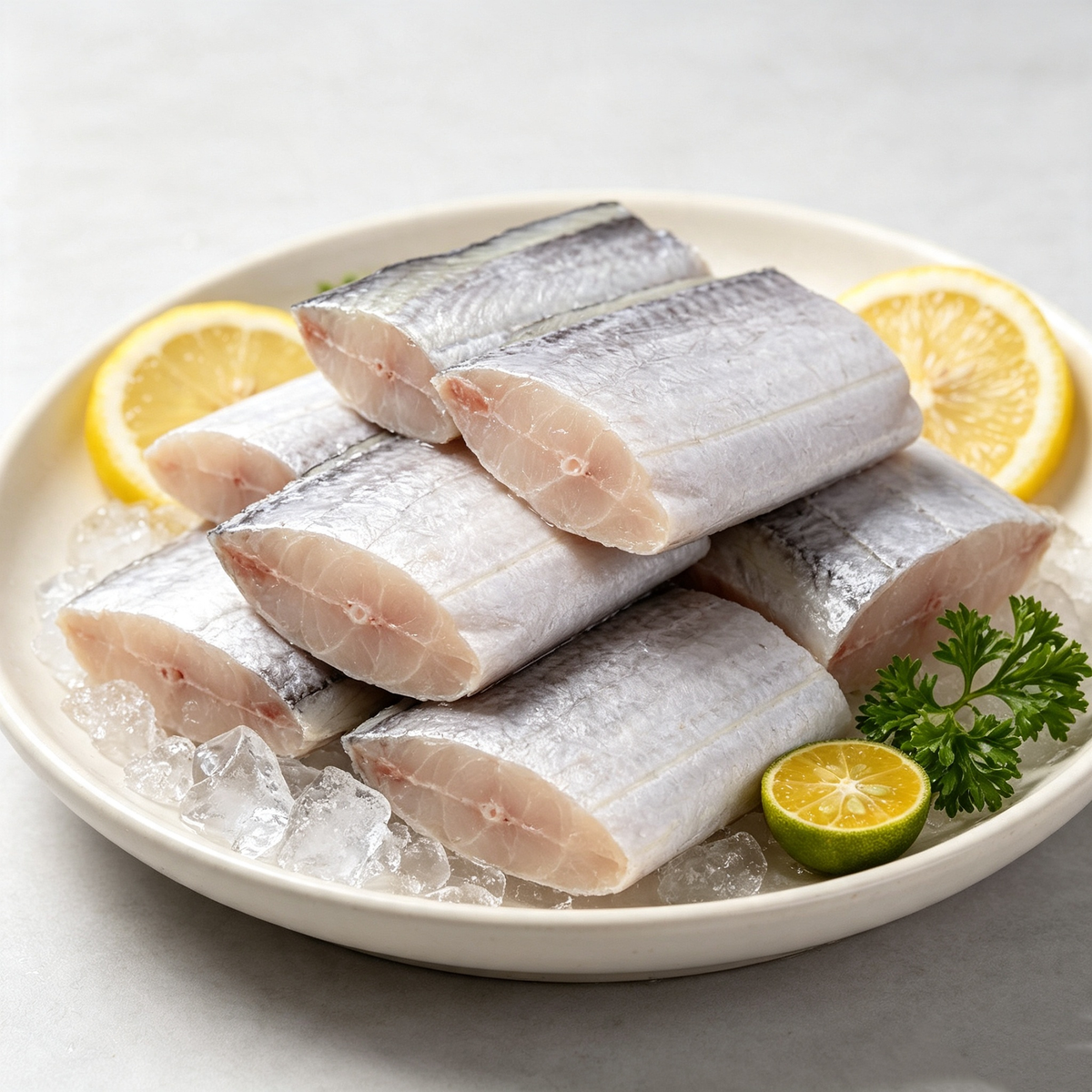 Frozen Cut Beltfish Segments – Silver Skin, Ready to Cook