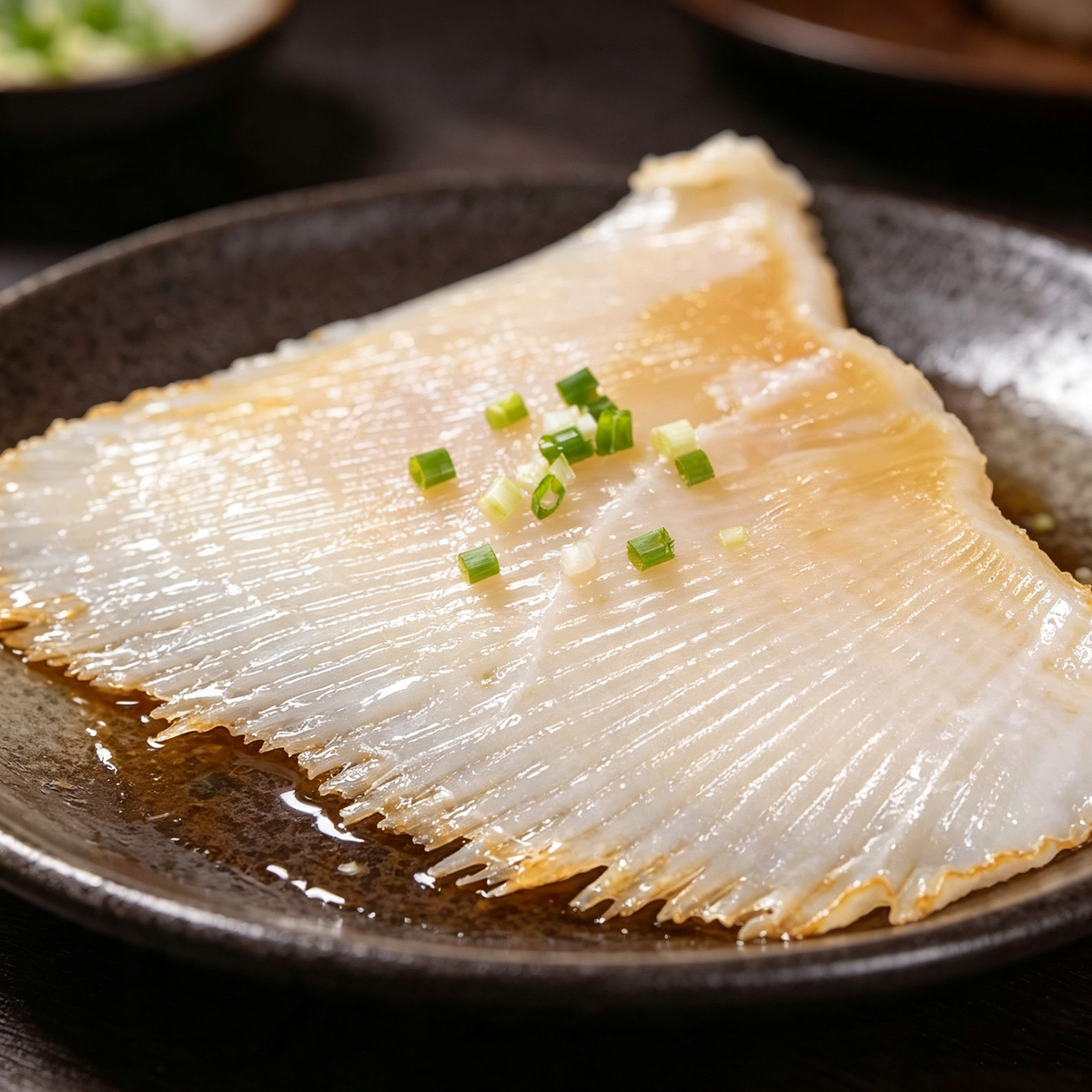 Frozen Large Ray Fish Fin – Tender, Chewy & Pre-Cleaned