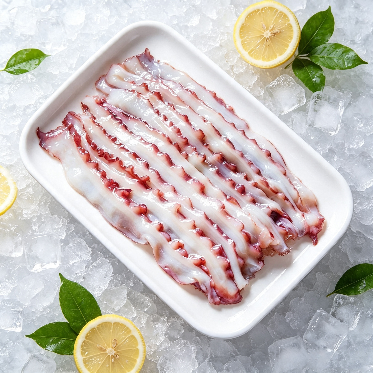 Frozen Octopus Tentacle Slices – Crisp, Tender & Pre-Cut