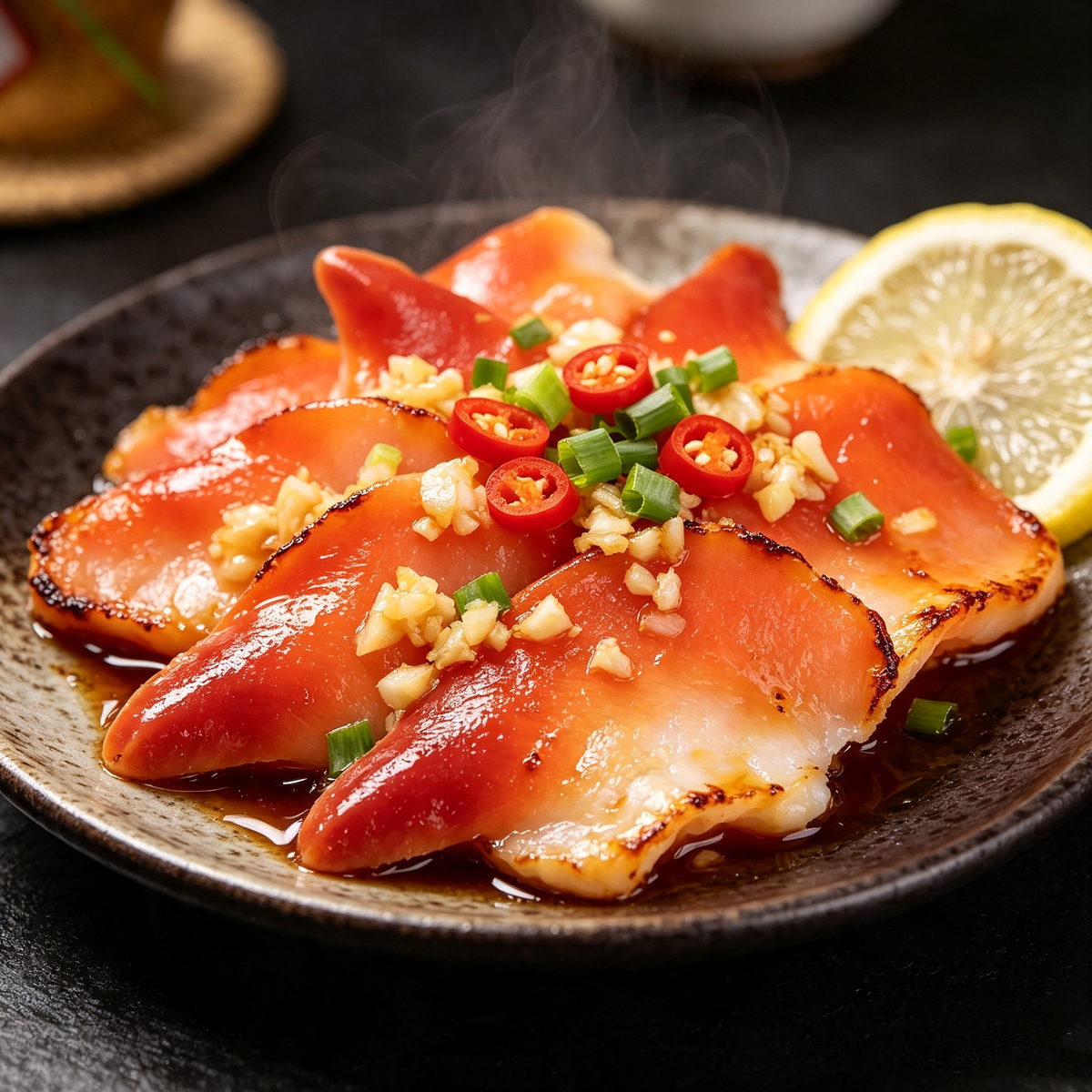 Frozen Surf Clam Slices – Crisp, Sweet & Sashimi Ready